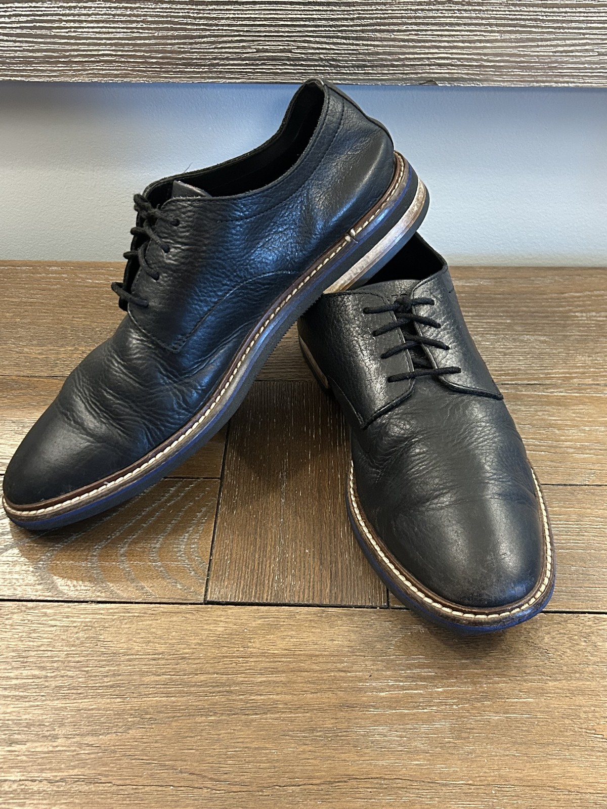 SAOLA Scarpe Bostoniane Uomo Taglia 9 5 Derby Abito Oxford Suola Comfort 16501