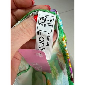 NWT Lise Charmel Antigel Swimsuit M Green Floral One Piece Tropical Luxe