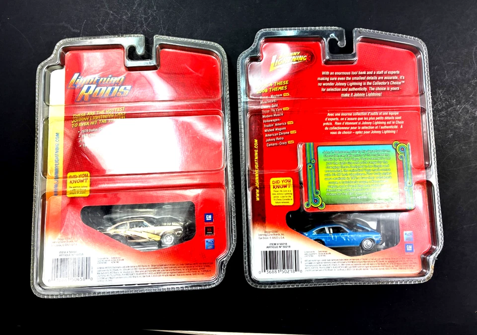 TWO 1971 Chevy Vega's Limited Editions '07 MFG. Full plastic Bubble Those 70s PP - Image 4 of 4