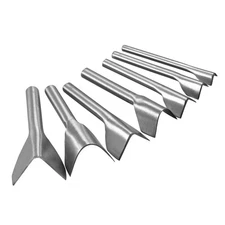 V-Shaped Leather Cutter Punch Set 15mm-45mm Strap End Punch Tool, Set of 7
