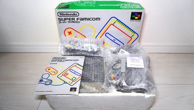 Free shipping Nintendo Super Famicom Console Boxed JAPAN SHVC-001 Tested SNES