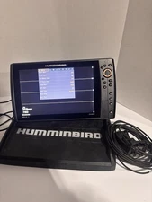 Humminbird Helix 12 Chirp GPS with Power Cable, Transducer And Cover