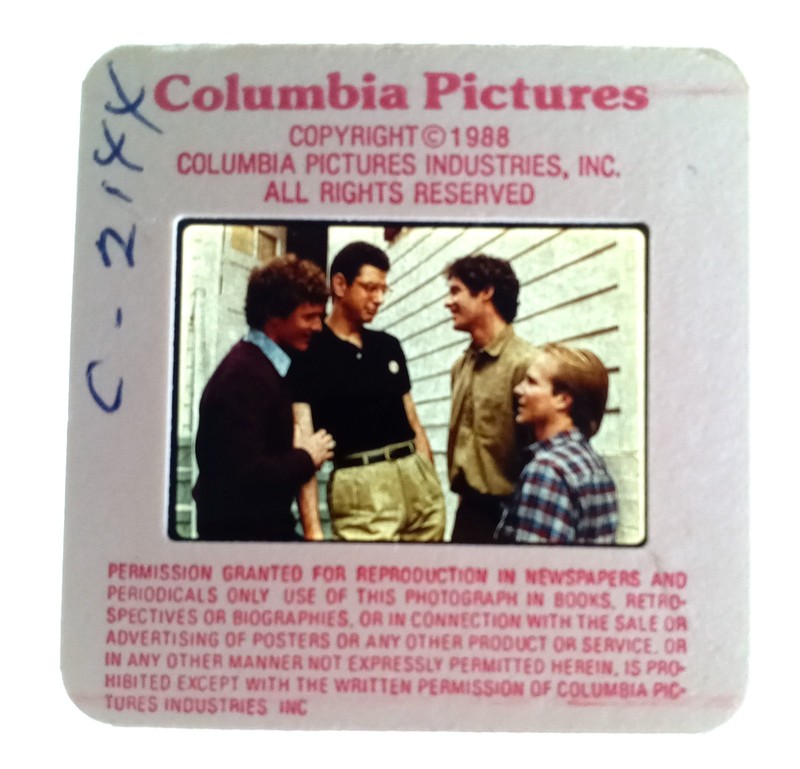 THE BIG CHILL ORIGINAL 35MM COLOR PUBLICITY SLIDE 1983 JEFF GOLDBLUM KEVIN KLINE