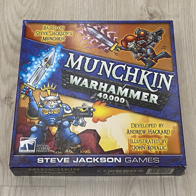 Munchkin Warhammer 40k, Steve Jackson Games, Warhammer 40000 Complete Board Game