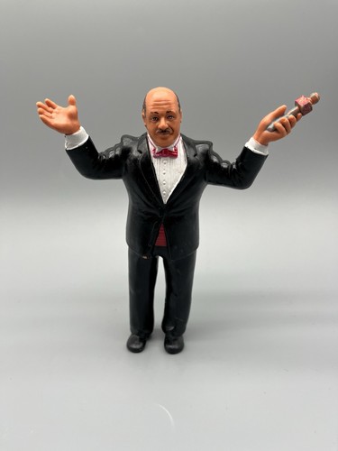 Vintage 1986 Titan LJN Mean Gene Okerlund Rubber F...