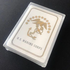 US Marine Corps Playing Cards Thin Card Deck New Unopened KK1