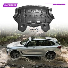 Engine Splash Shield For BMW X5 2014-2018 Heavy Skid Plate W/Service Hole