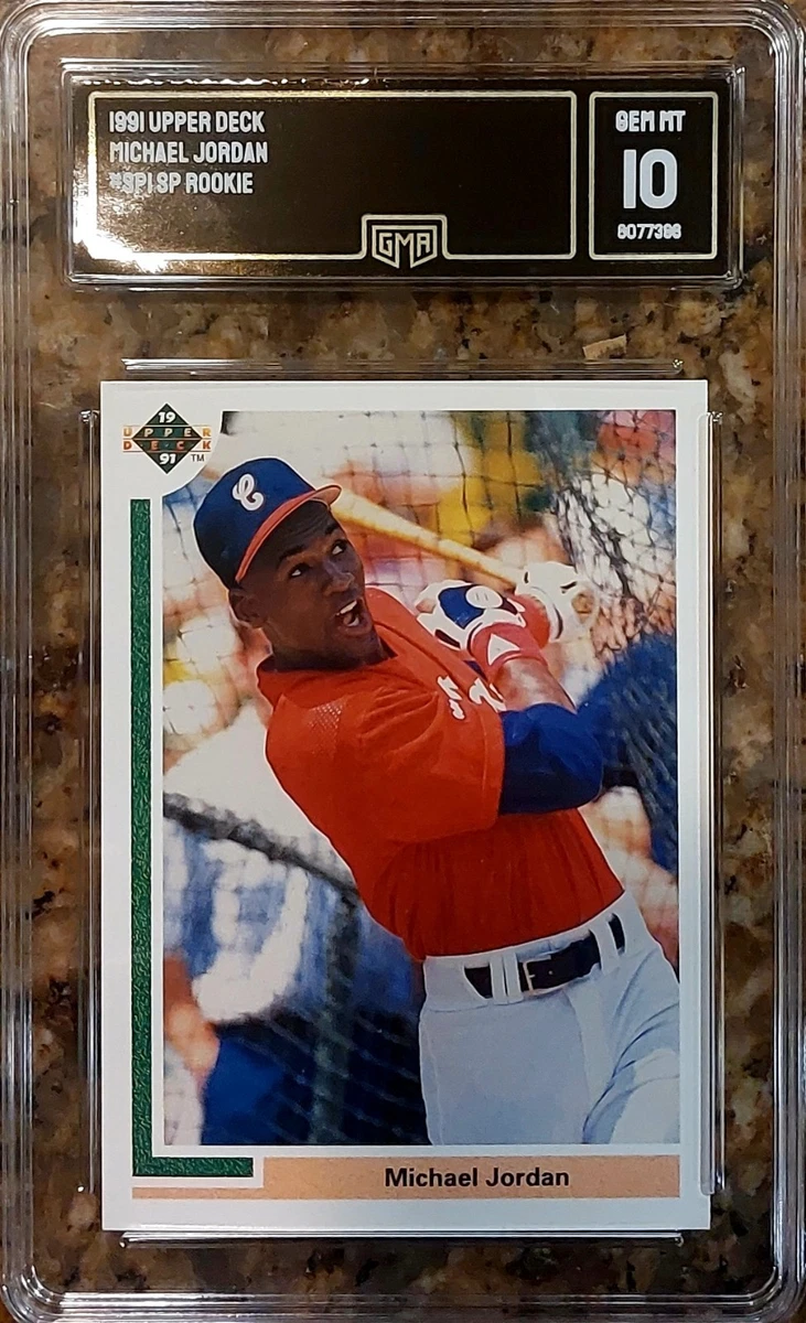 マイケルジョーダン　1991年MLB ルーキー Amazon.com: 1991 Upper Deck Short Print Baseball #SP1 Michael
