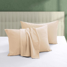 100 Egyptian Cotton Zippered Toddler Pillowcases Set of 2, 600 Thread Count Sma