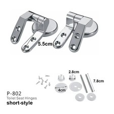 Seat Hinges Replacement Toilet Fittings Hinge Set Soft Close Hinge WC