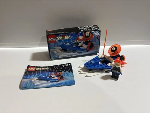 Lego Space Vintage 6834 Celestial Sled 1993 Ice Planet 2002 With Box &  Manuel