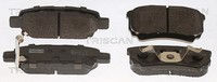 Triscan Bremsbelagsatz, Scheibenbremse Hinterachse U.A. FüR Chrysler, Dodge