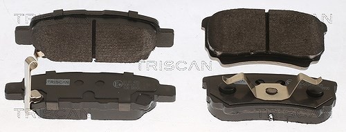 Triscan Bremsbelagsatz, Scheibenbremse Hinterachse U.A. FüR Chrysler, Dodge-image