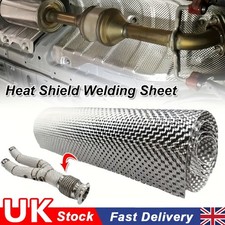 Heat Shield Welding Sheet Stainless Mat for Car Turbo Downpipe Manifold 100*60cm