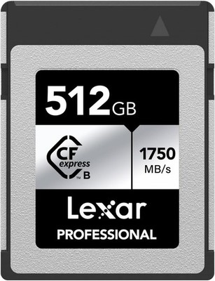 Lexar Professional 512GB CFexpress Typ B Karte 1750MB/s 8K Video XQD NEU OVP