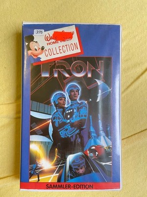 Tron VHS Disney Sammler Edition 1982 Walt Disney Video Großbox Jeff Bridges