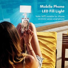 Portable Clip On Photo Light 2500K To 9000K Brightness Adjustable 12W LED V MQXO