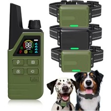 1-3 Dogs Shock Collar 4500FT Dog Training Collar with Remote for Dogs 10-120lb