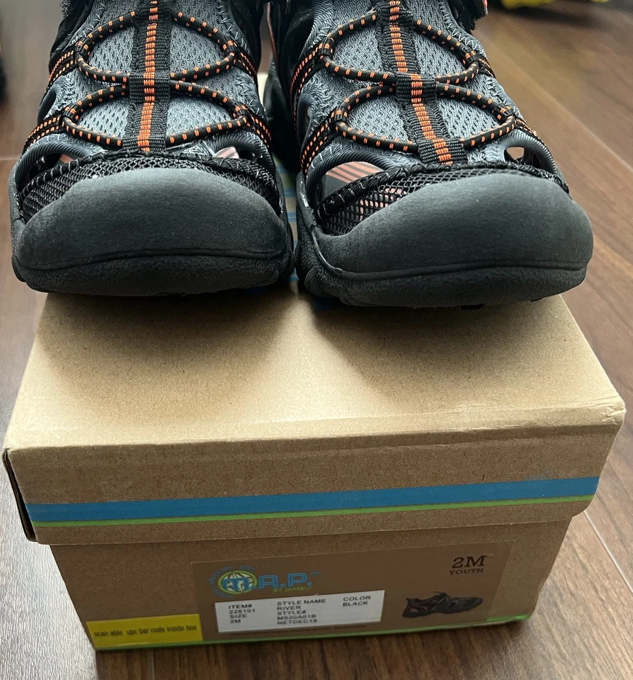 M.A.P. By Jambu River 凉鞋,青少年尺寸 2M — 第 2/4 张图片