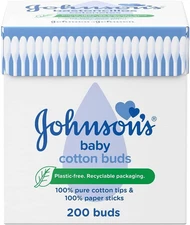 200-Count Baby Cotton Buds – Gentle Swabs for Cleaning and Personal Care