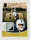 2024 Donruss Elite Football Prime Tim Brown #IJS-TBR PSA 7
