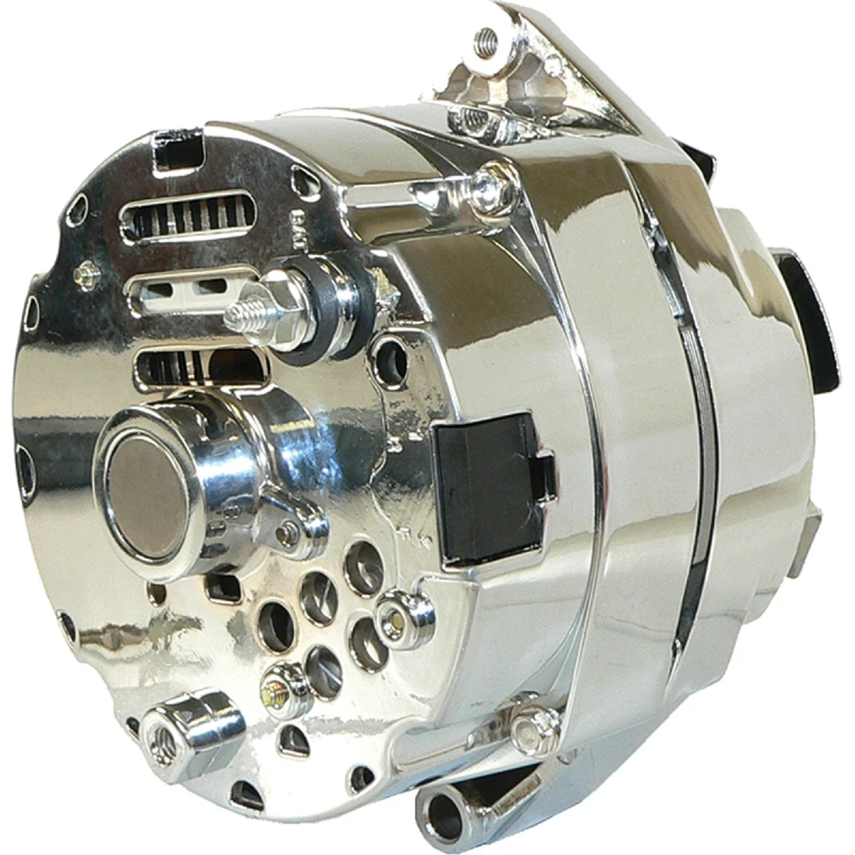 Alternator for Chrome Chevy 110 AMP 1-Wire One Wire 1965-1985; 400-12395 Foto 2 de 4