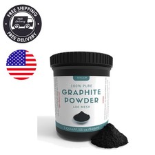 1 Quart Graphite Powder - 100 Pure  Ultra-Fine for Lubrication