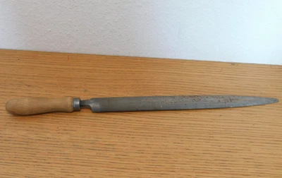 vintage LIME à bois MAIN outils TOOL r.schwarz tell Râpe de précision GERMANY - Photo 1/4