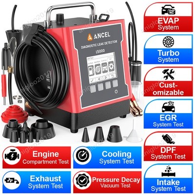 ANCEL L5000 PRO EVAP Turbo System Smoke Tester Machine Vacuum Leak Detector