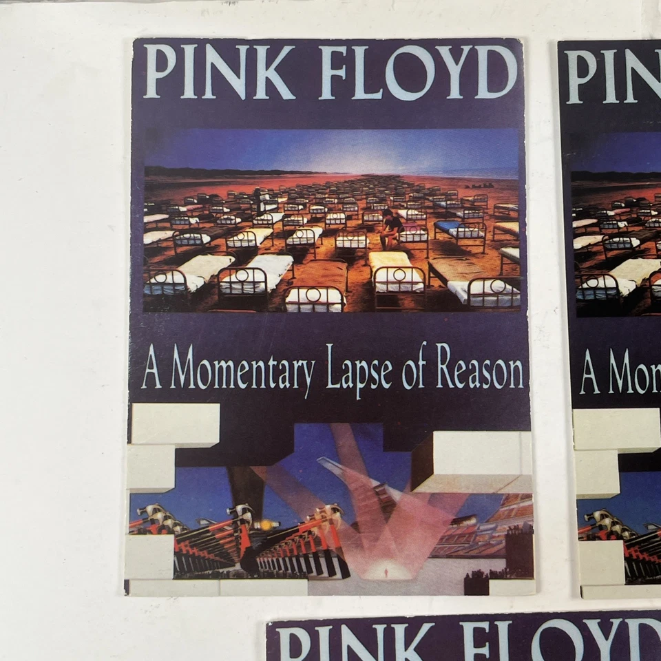 Pink Floyd A Momentary Lapse of Reason Promo Postcard Set of 5 4x6 France 1987 - Image 2 of 4
