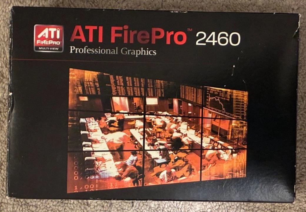 ATI FirePro 2460 Professional Graphics Multi View (New - Open Box