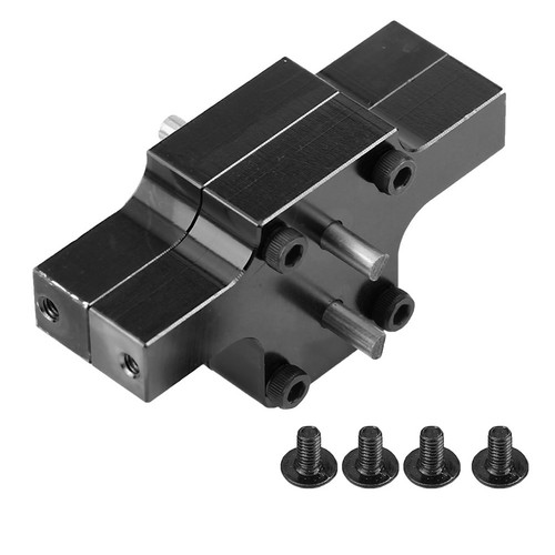 (Black)Aluminium Alloy Gear Box For WPL 1/16 Military Truck RC Car Upgraded SC - Picture 3 of 9