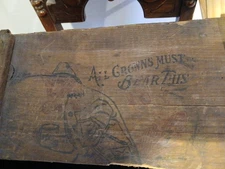 1917 Anheuser Busch EXTREMELY RARE CRATE