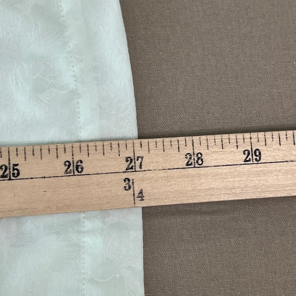 Conjunto de pijama Miss Elaine para mujer medio verde floral jacquard conjunto de 2 piezas claro Foto 4 de 4