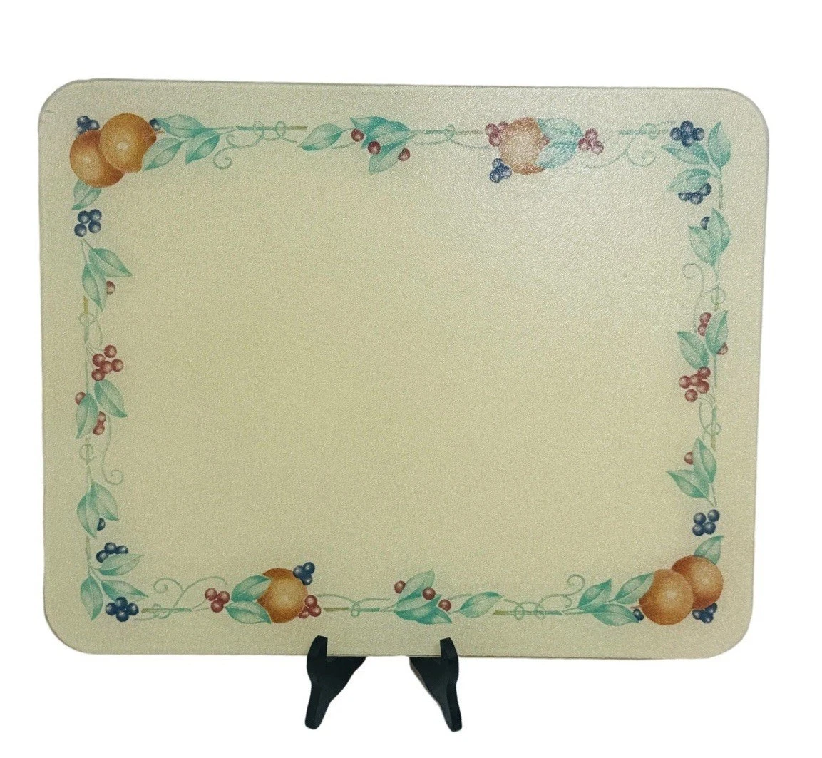 Ahorrador De Superficie Tabla De Cortar Redonda De Vidrio De Ciprés - Protege Tu Encimera Con Estilo (8 Pulgadas)
