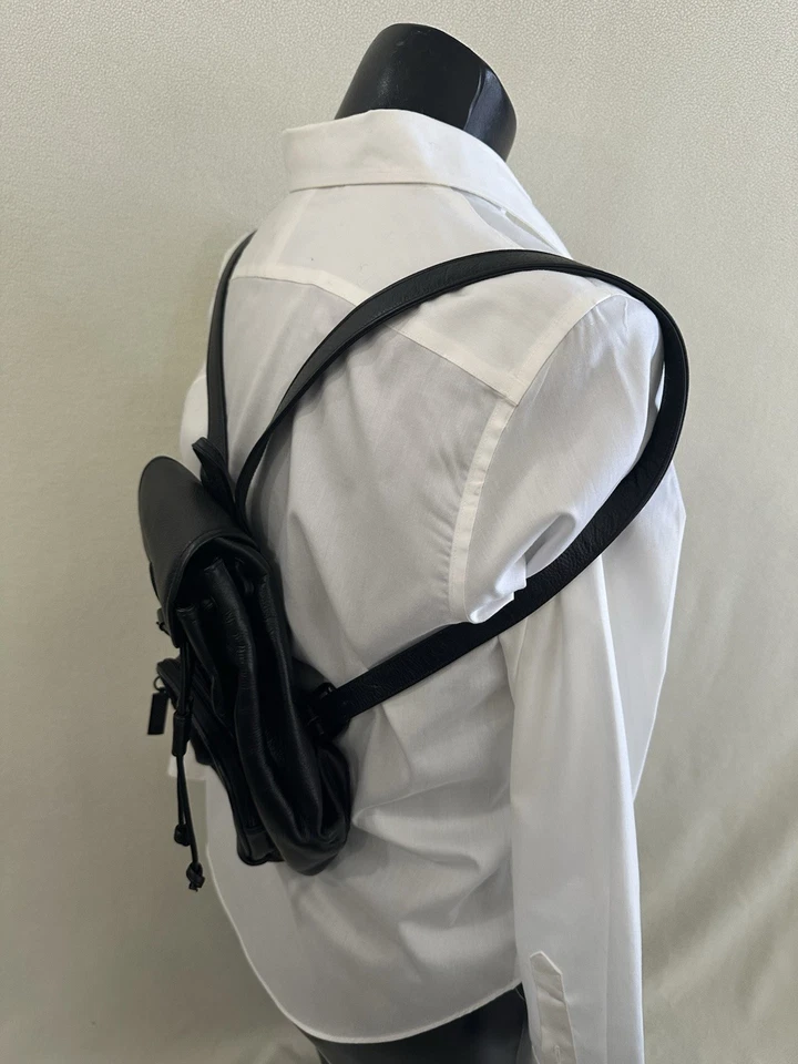 Harley-Davidson кожи мини рюкзак женщин езды сумка Cinch сумочка новый без ЯРЛЫКОВ - VTG - Изображение 3 из 4