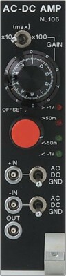 Digitimer NeuroLog Module NL106   AC/DC Amplifier