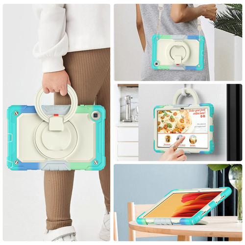 Für Samsung Galaxy Tab A9 A8 A7 S6 S7 S8 S9 S10 Robuste Ständer Hülle Cover - Bild 17 von 124