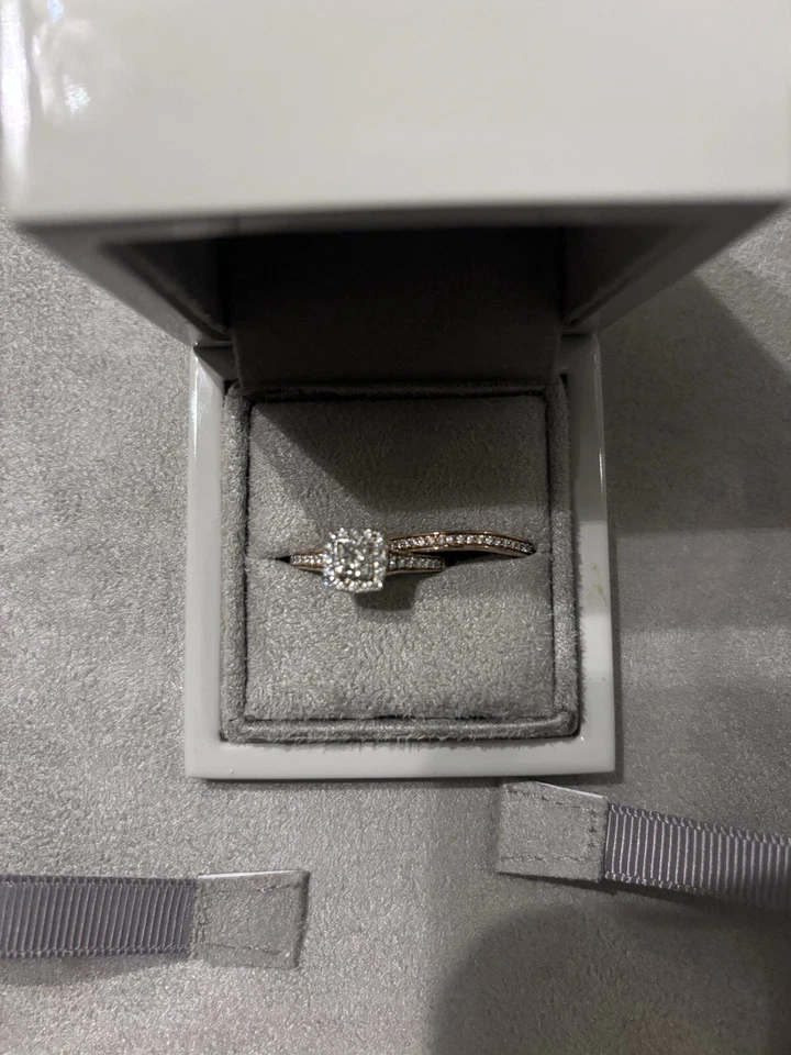 anillo de compromiso talla 9 Foto 2 de 4