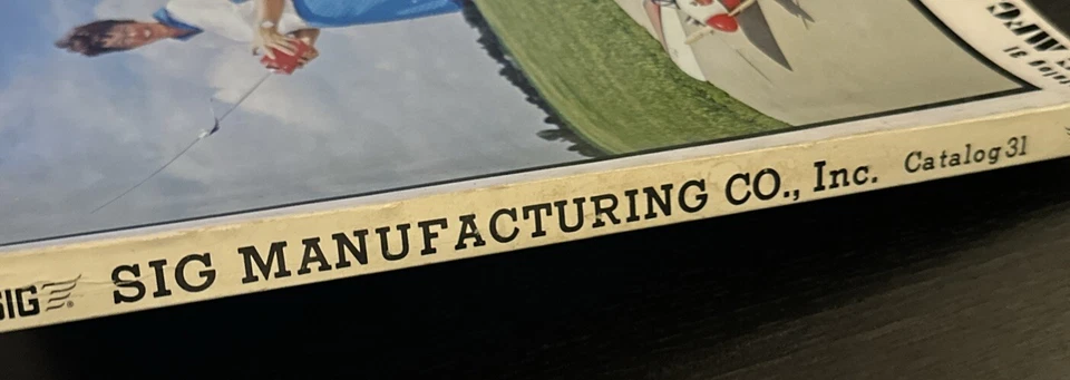 Vintage 1970’s Sig Manufacturing Model Airplane Catalog No. 31 - Image 3 of 4