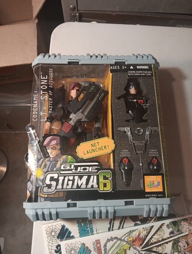 G.i Joe Sigma 6 Lt. Stone Nib - Picture 5 of 5