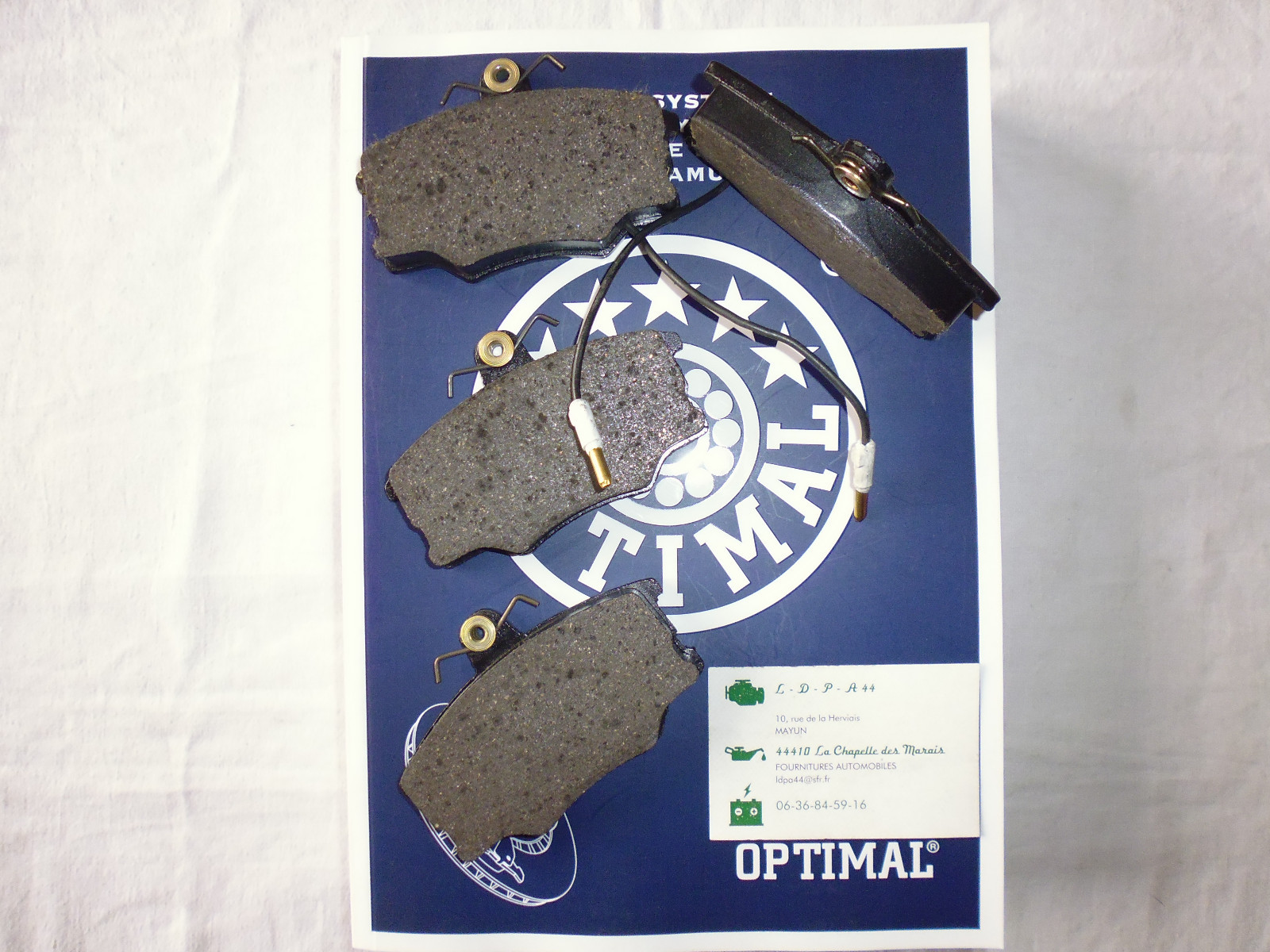 Plaquettes de frein avant pour Fiat Croma 154 avec ABS