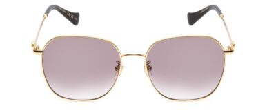 GUCCI GG1142SA-001 Womens Classic Designer Sunglasses Gold