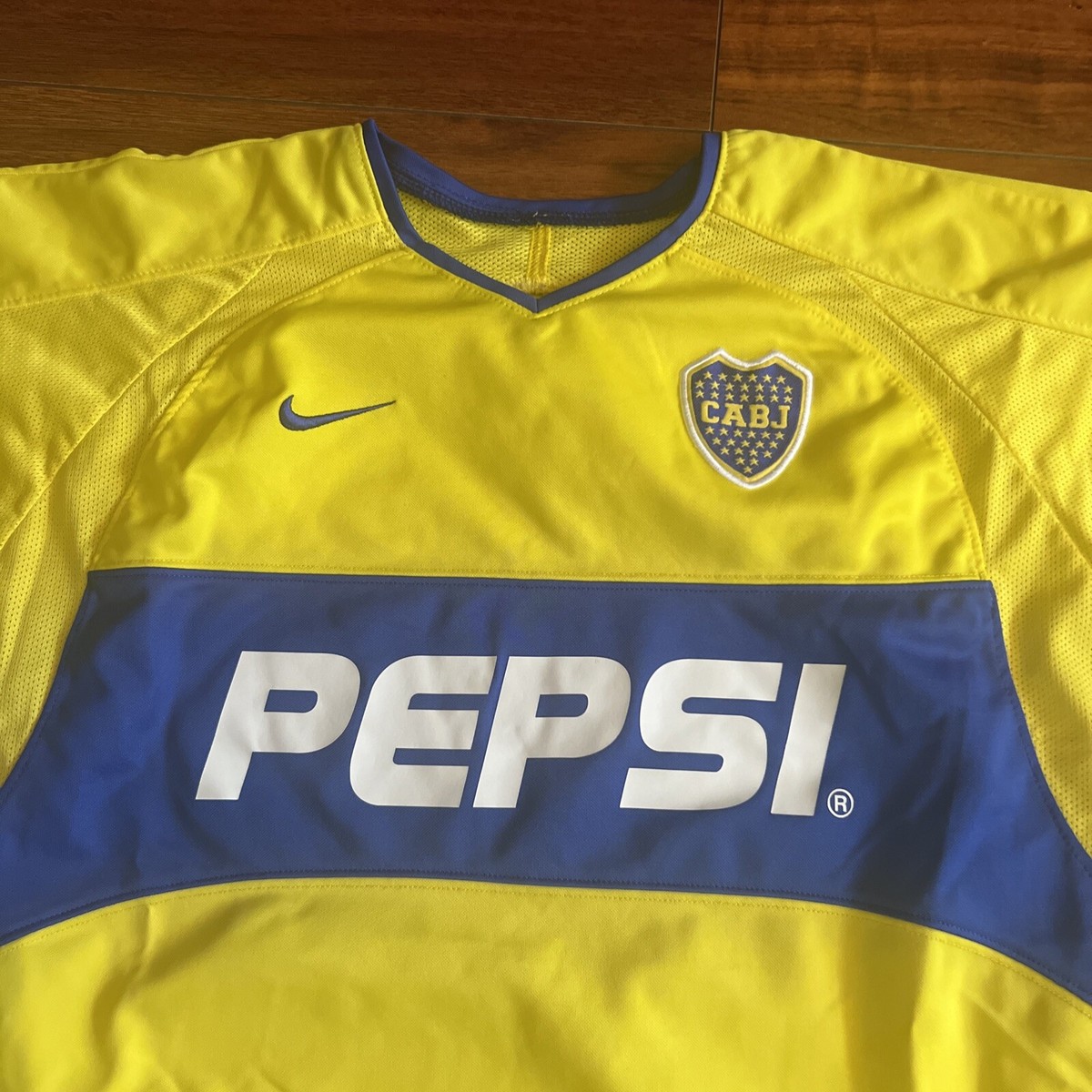 Nike Boca Juniors 2003/04 Away CABJ Jersey Argentina Men XL