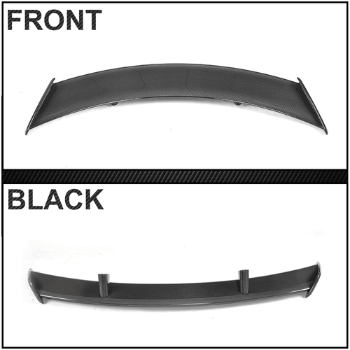 For Jaguar F-TYPE SVR Coupe 2014-2018 REAL Carbon Fiber Rear Trunk Wing Spoiler - Picture 12 of 13