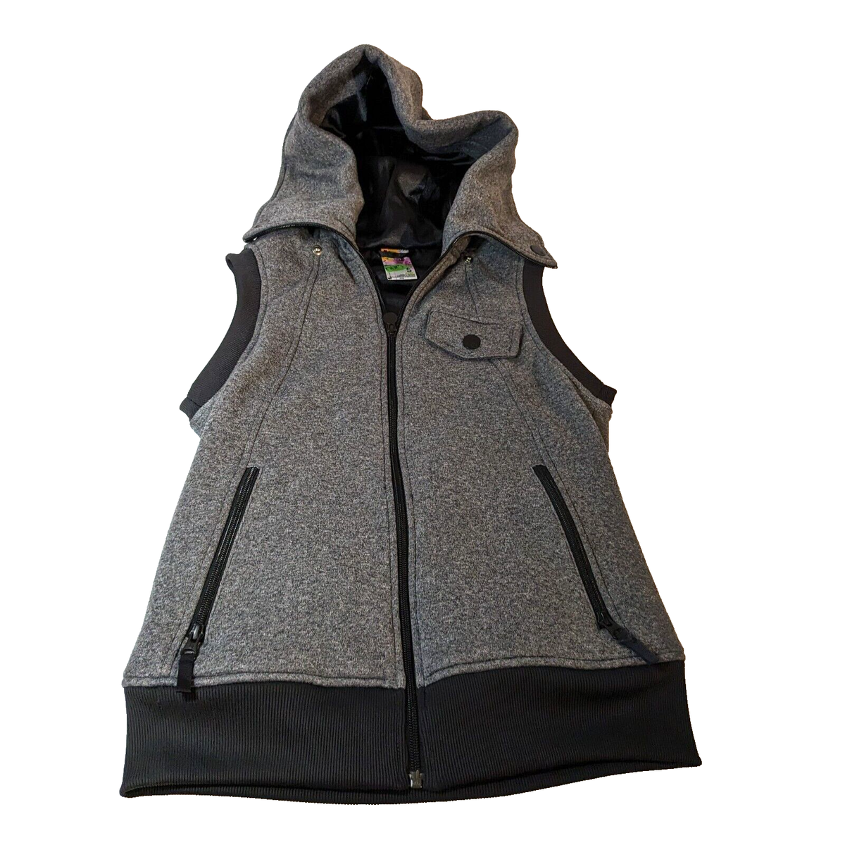 Burton Vest Ho Chi Minh Women's S Gray DryRide Snowboard Ski