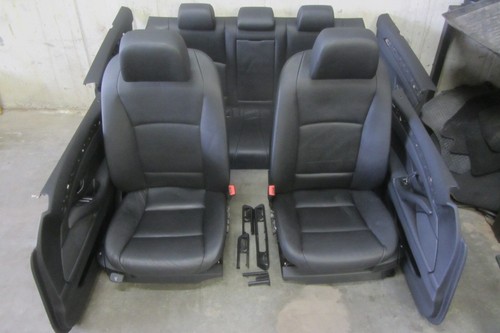 BMW F10 Lederausstattung Innenausstattung Ledersitze Sitze Dakota schwarz RHD