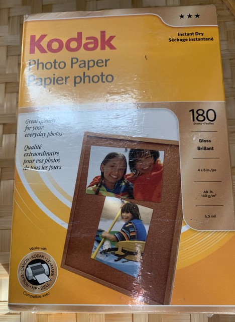kodak 4x6 photo paper