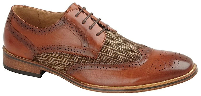 Boys tan hotsell wedding shoes