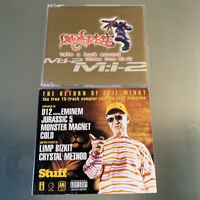 Limp Bizkit 2 LOT: Take A Look Around (Theme From MI:2) IMPORT & Return Of Evil